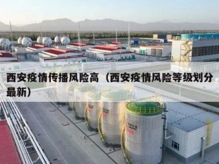 西安疫情传播风险高（西安疫情风险等级划分最新）